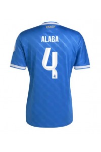 Real Madrid David Alaba #4 Jalkapallovaatteet Kolmaspaita 2025-26 Lyhythihainen